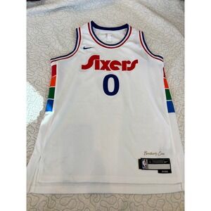 Nike Tyrese Maxey Philadelphia 76ers Youth NBA Jersey Size Large NWOT #13